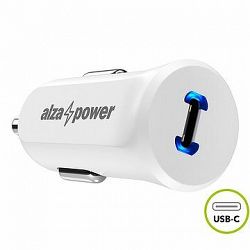 AlzaPower Car Charger P310 Power Delivery Biela