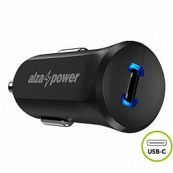 AlzaPower Car Charger P310 Power Delivery Čierna