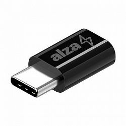 AlzaPower Mini USB-C – Micro USB Black