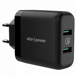 AlzaPower Q200 Quick Charge 3.0 černá