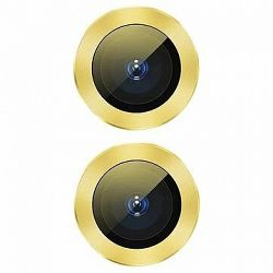 Baseus Alloy Protection Ring Lens Film for iPhone 11 Yellow