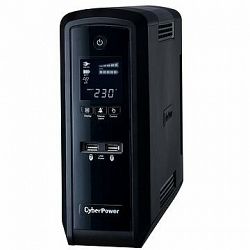 CyberPower GreenPower PFC Sinewave UPS 1300 VA/780 W – SCHUKO, USB, RS-232, LCD displej, lineinteracti