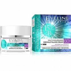 EVELINE Cosmetics Hyaluron Clinic Day And Night Cream 60+ 50 ml