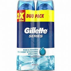 GILLETTE Series Gel Ultra Sensitive 2× 200 ml