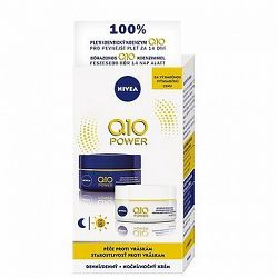 NIVEA Q10 Plus denná a nočná starostlivosť proti vráskám (50 ml + 50 ml)
