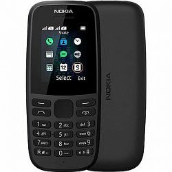 Nokia 105 (2019) čierna Dual SIM