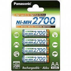 Panasonic eneloop HR6 AA 3HGAE/4BE HICAP 2700