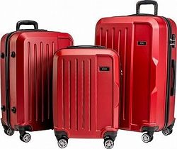 ROWEX Odolný skořepinový cestovní kufr Roam set 3 ks (40 l, 66 l, 109 l)