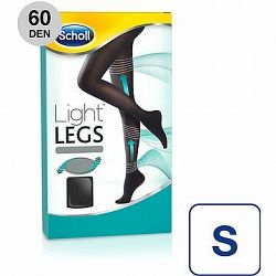 SCHOLL Light Legs 60DEN kompresné pančuchové nohavice čierne S