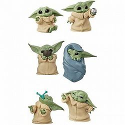 Star Wars Baby Yoda figúrka 2-balenie A + Baby Yoda figúrka 2-balenie B + Baby Yoda figúrka 2-balenie C
