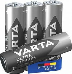VARTA lítiová batéria Ultra Lithium AA 4 ks