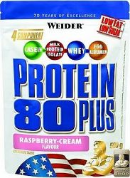 Weider Protein 80 Plus malina 500 g