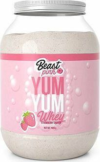 BeastPink Yum Yum Whey Proteín 1 000 g, strawberry splash